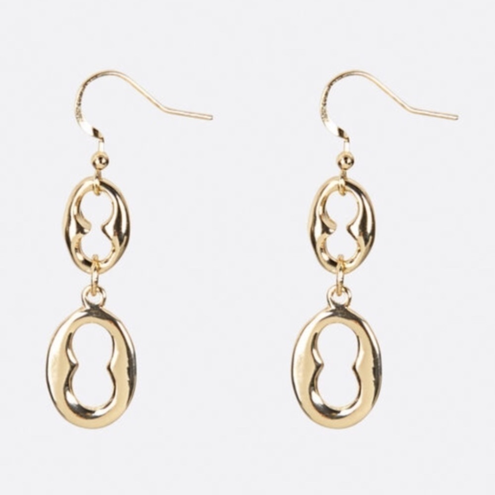 LAST ONE AVAILABLE!! New Gold Chain Drop Earrings